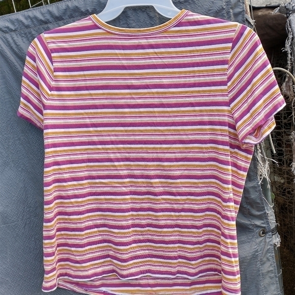 Womens Bobbie Brooks striped top - Picture 2 of 3